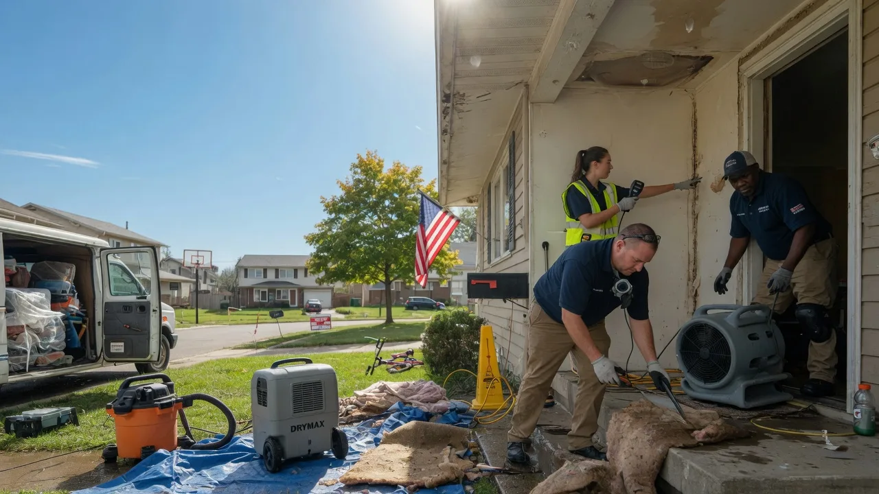 Water Damage Restoration in Bacliff, TX near me